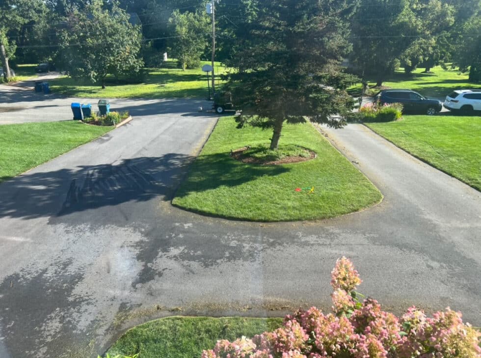 Reseidential Asphlat Paving Before Photo